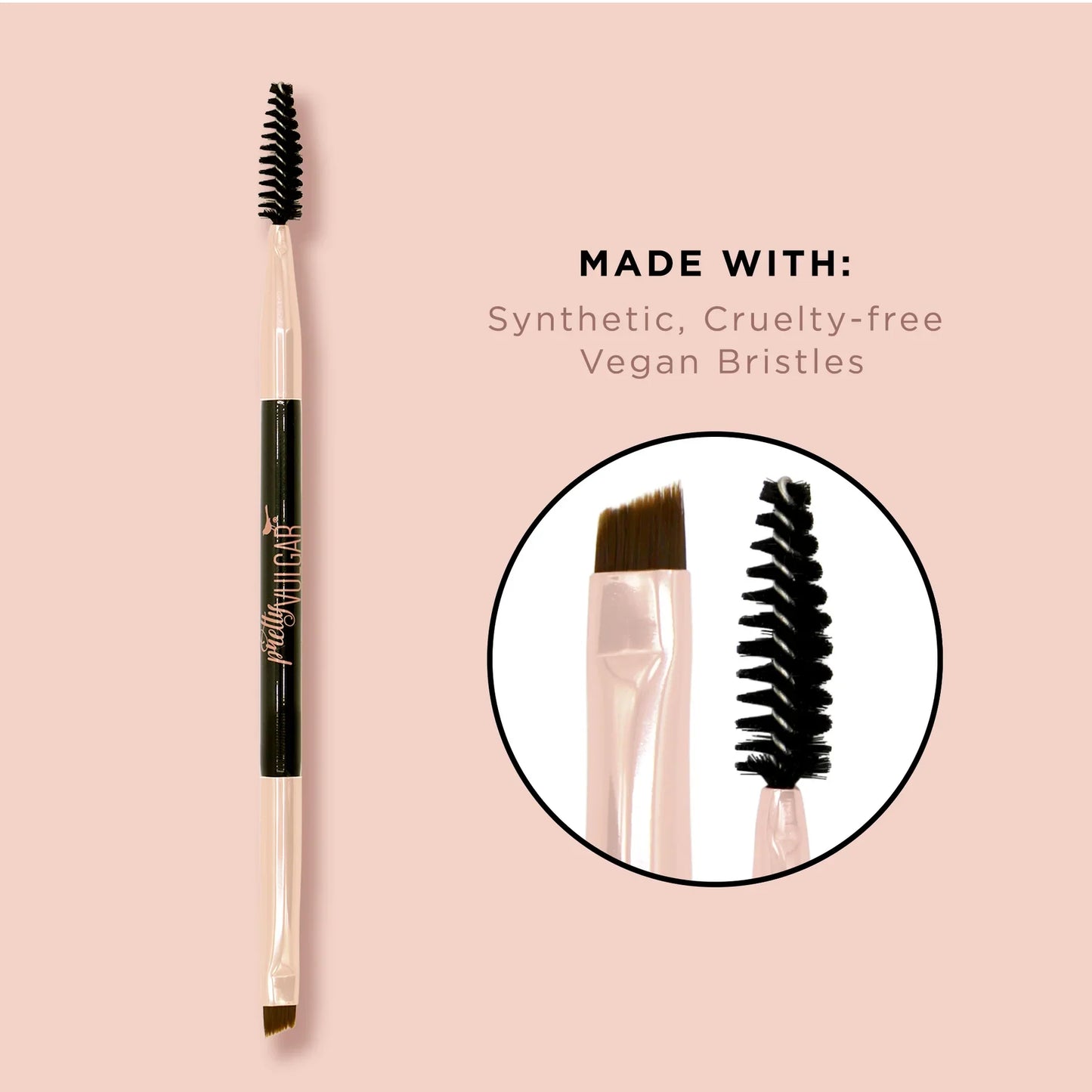 Pretty Vulgar High Standards Dual Sided Eyebrow Brush