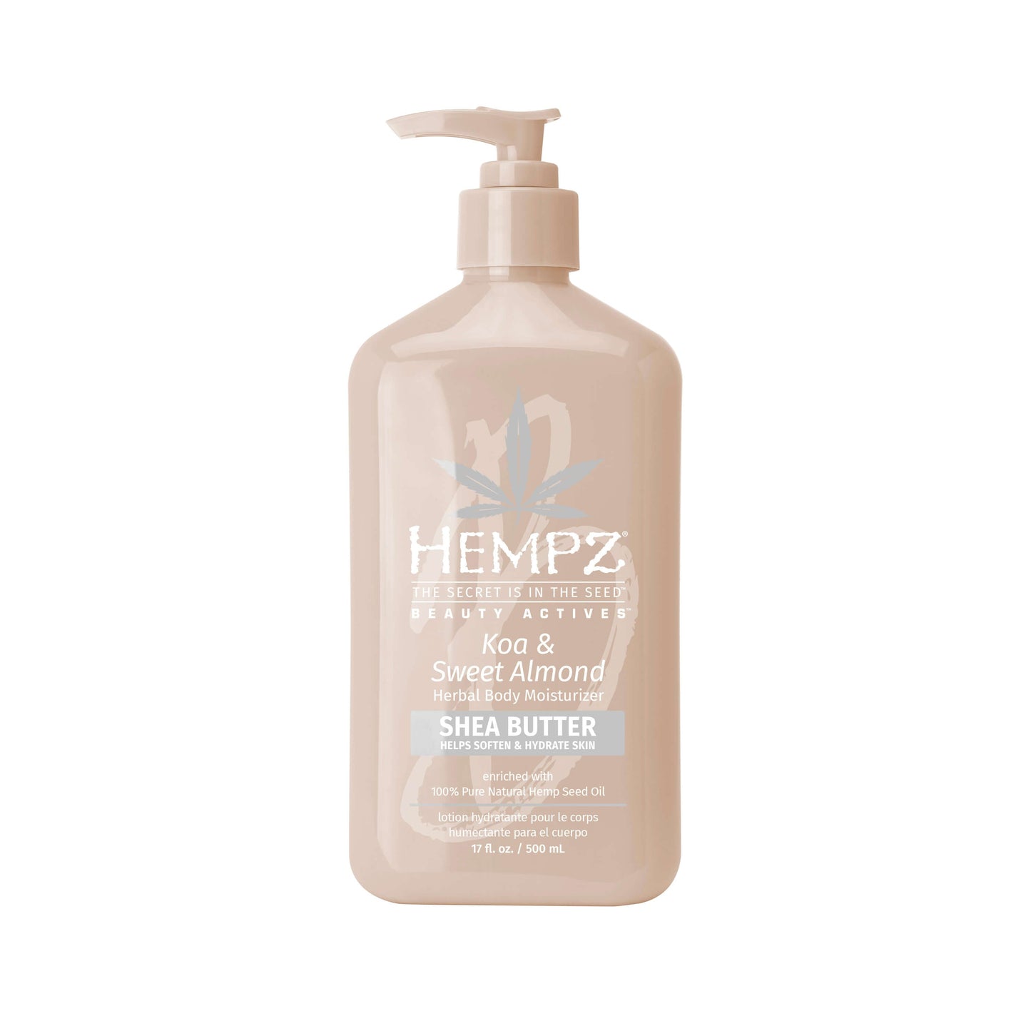 Hempz Koa & Sweet Almond Smoothing Herbal Body Moisturizer