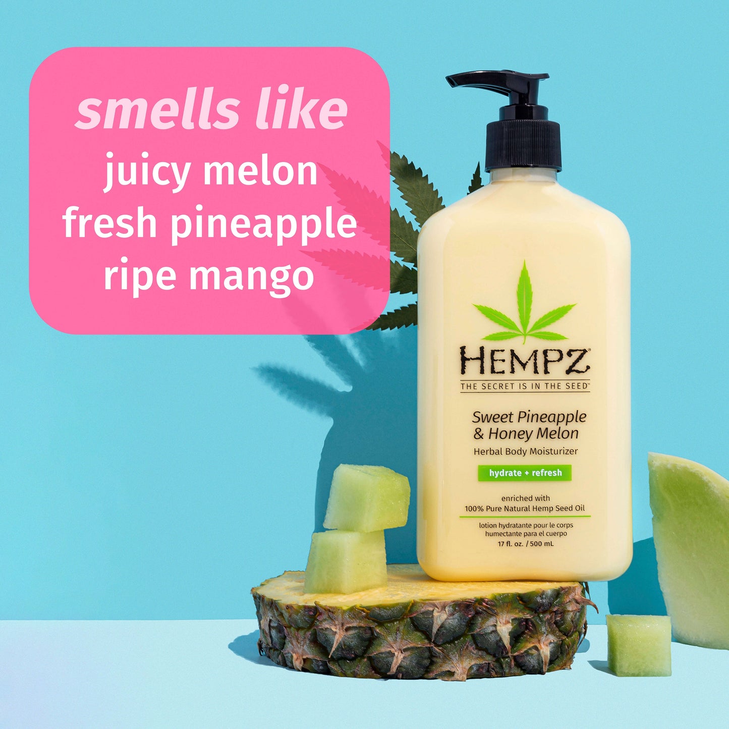 Hempz Sweet Pineapple & Honey Melon Herbal Body Moisturizer