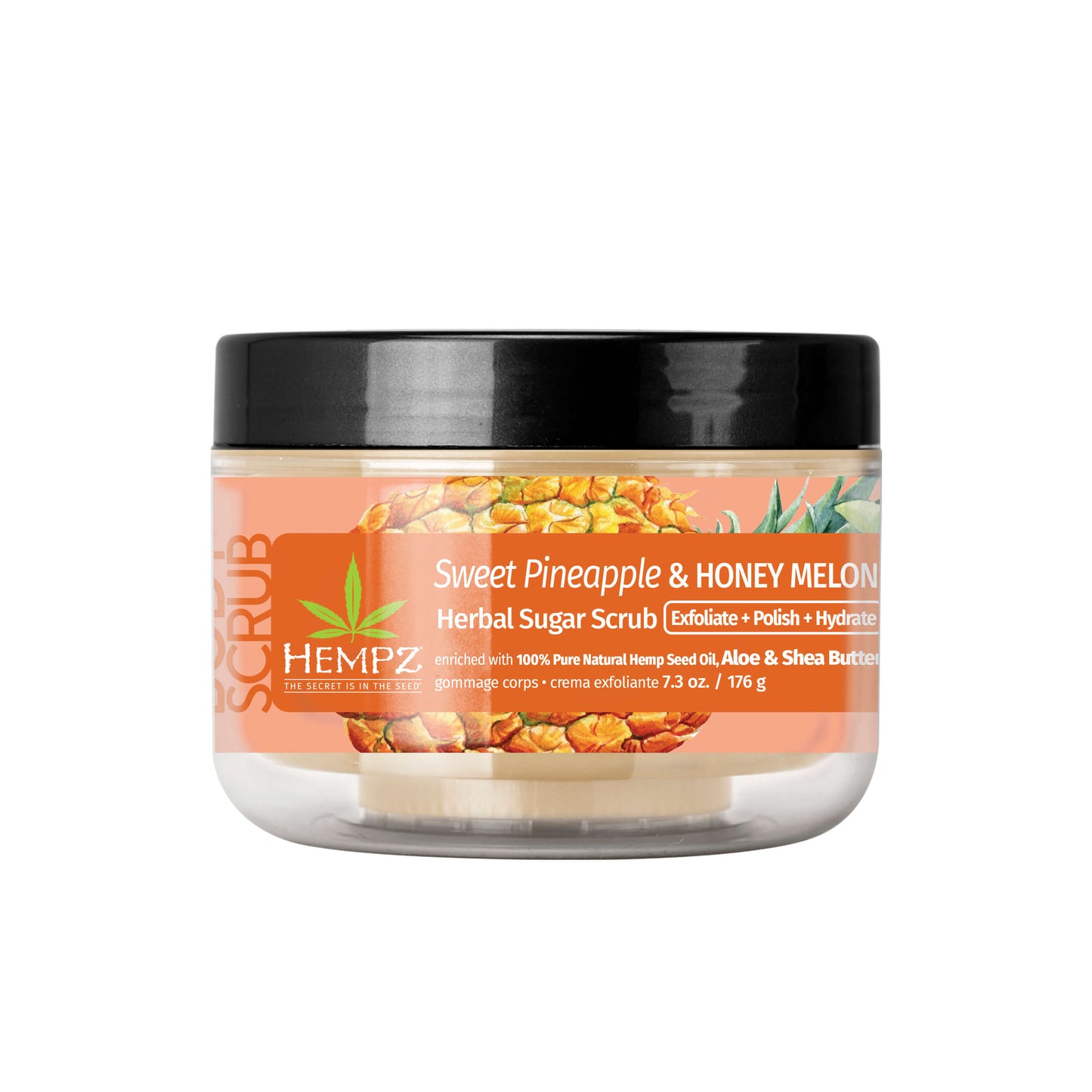 Hempz Sweet Pineapple & Honey Melon Herbal Sugar Scrub